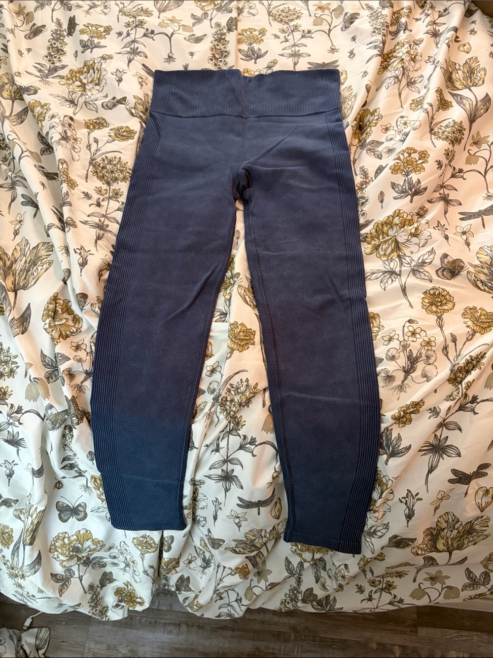 Spanx Women's Navy Seamless High-Waist‎ Leggings